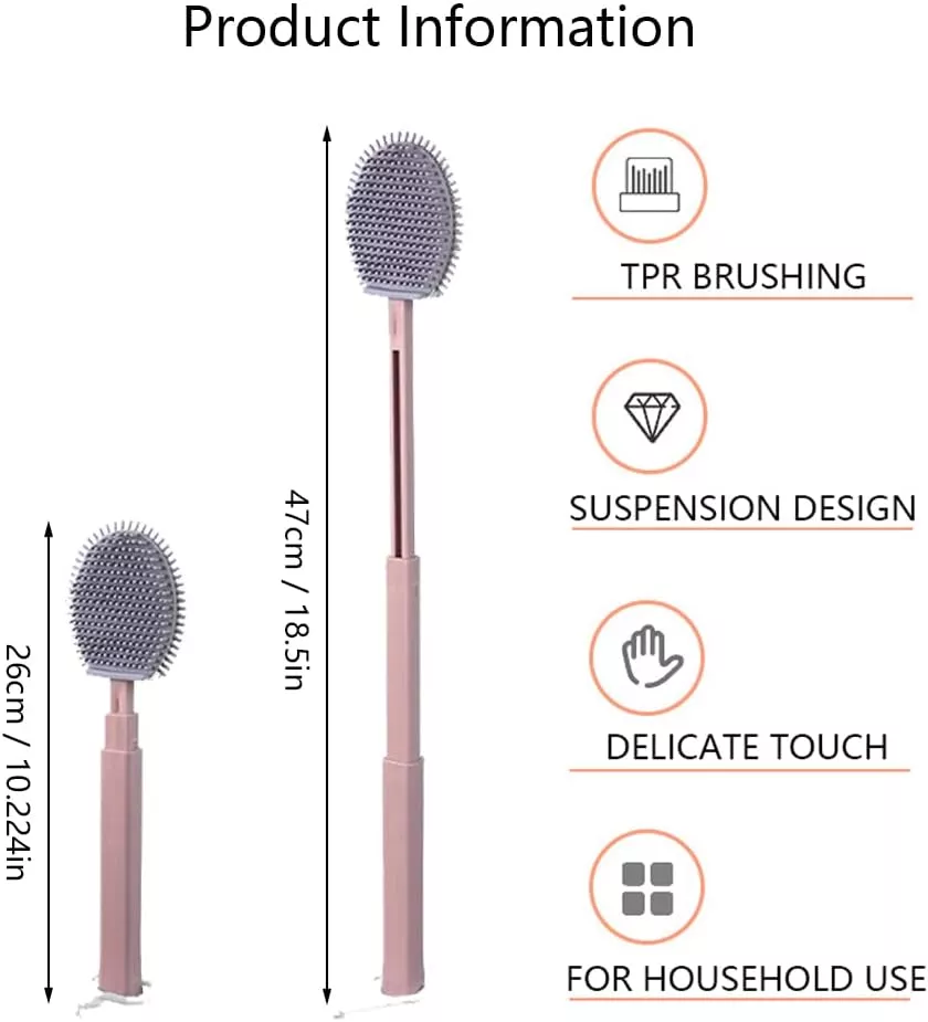 Adjustable Long Handled Toilet Brush product image 1