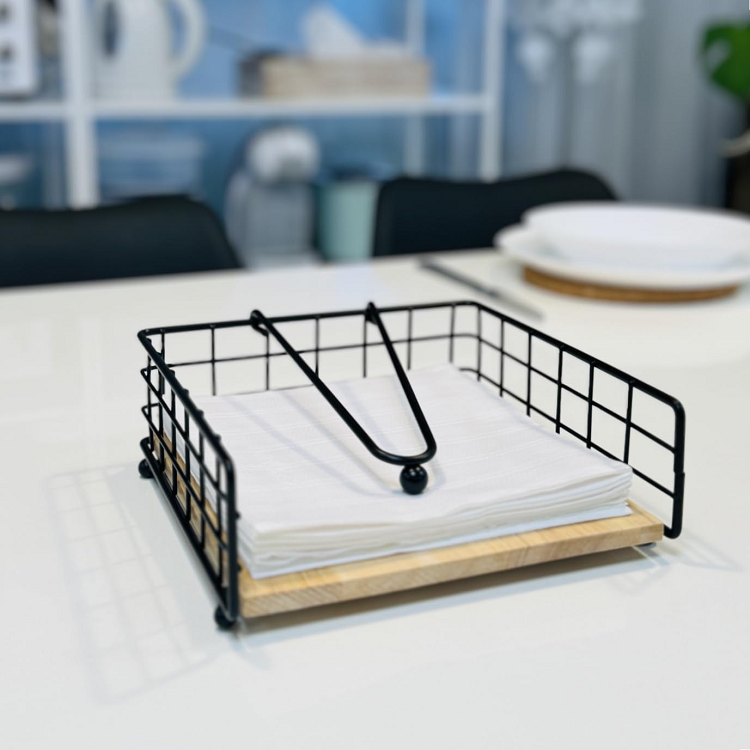 Wood Metal Tissue Holder - B17 product image 1