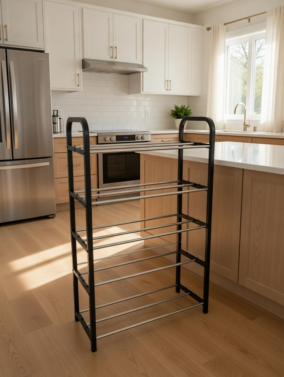 5 Layer Plastic Shoe Rack - 480-3 product image 1